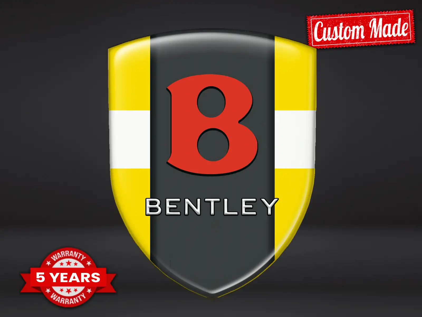 Bentley Heckscheibensticker Stil Tuning Hochwertig Auto